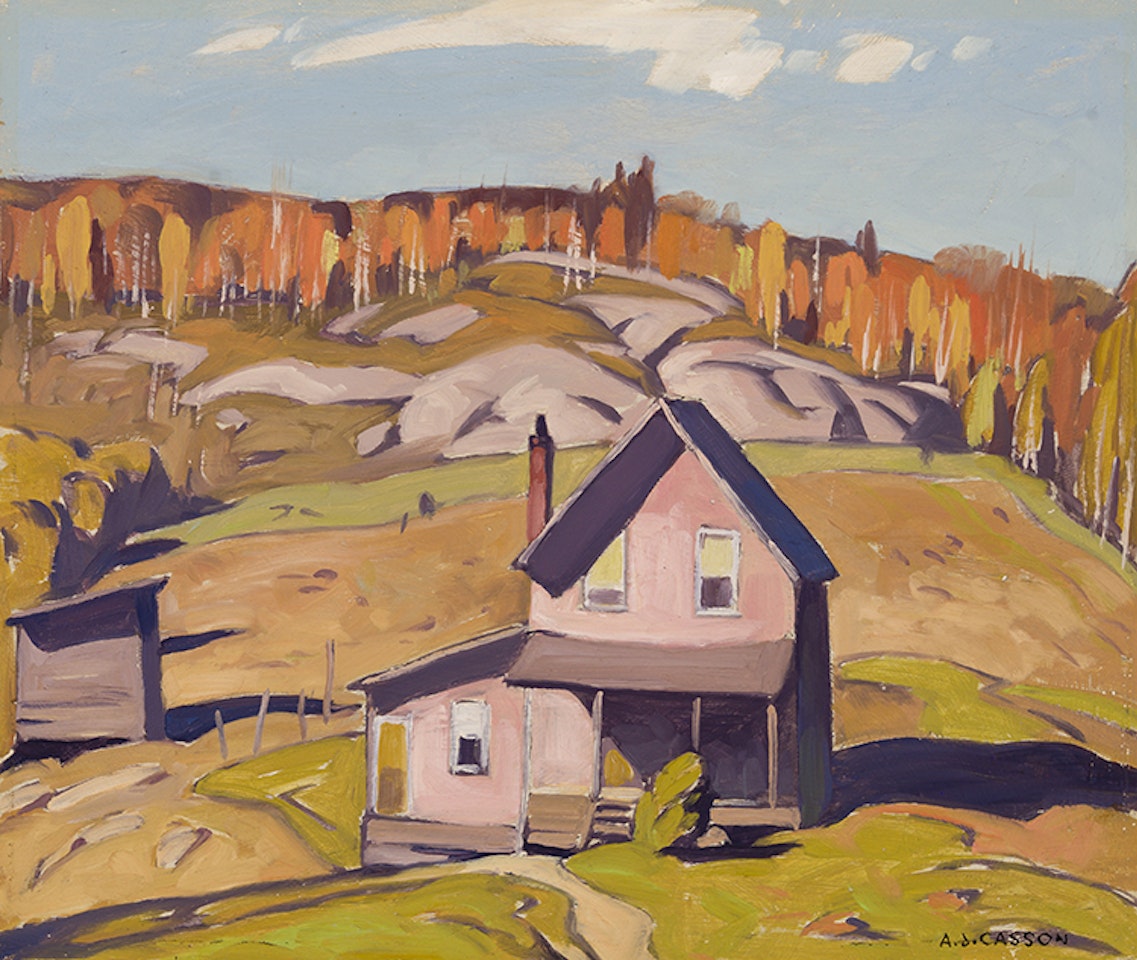 House at Whitney by Alfred Joseph Casson
