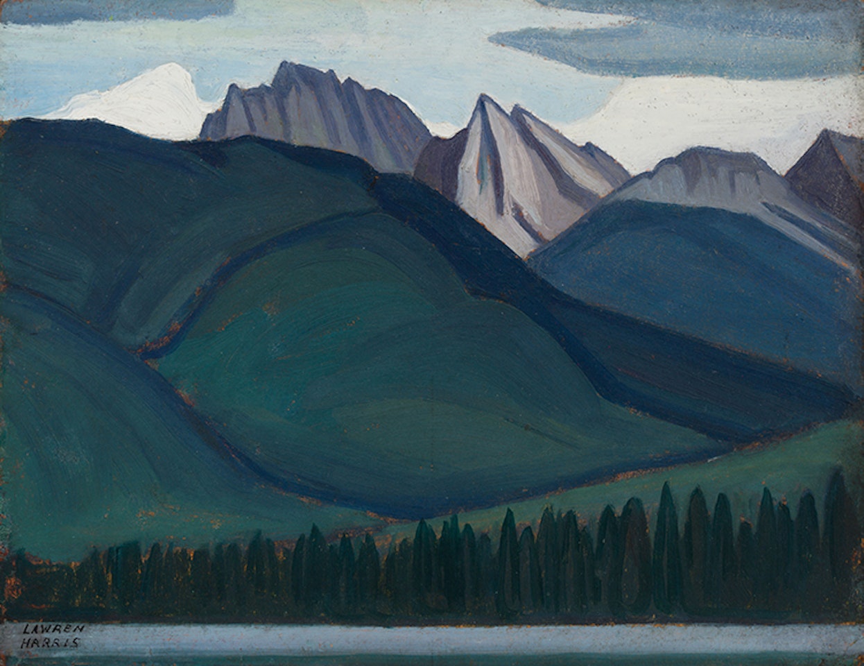 Lake Edith, Jasper by Lawren Stewart Harris