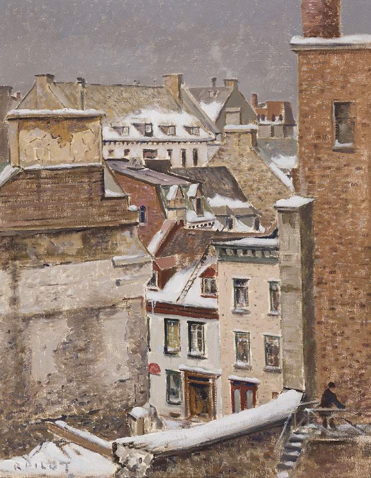 Old Houses, Quebec by Robert Pilot