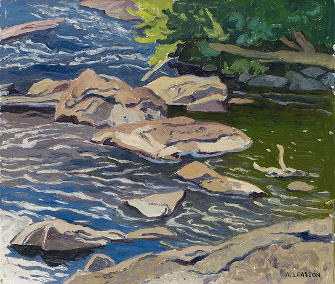 York River at Bancroft by Alfred Joseph Casson