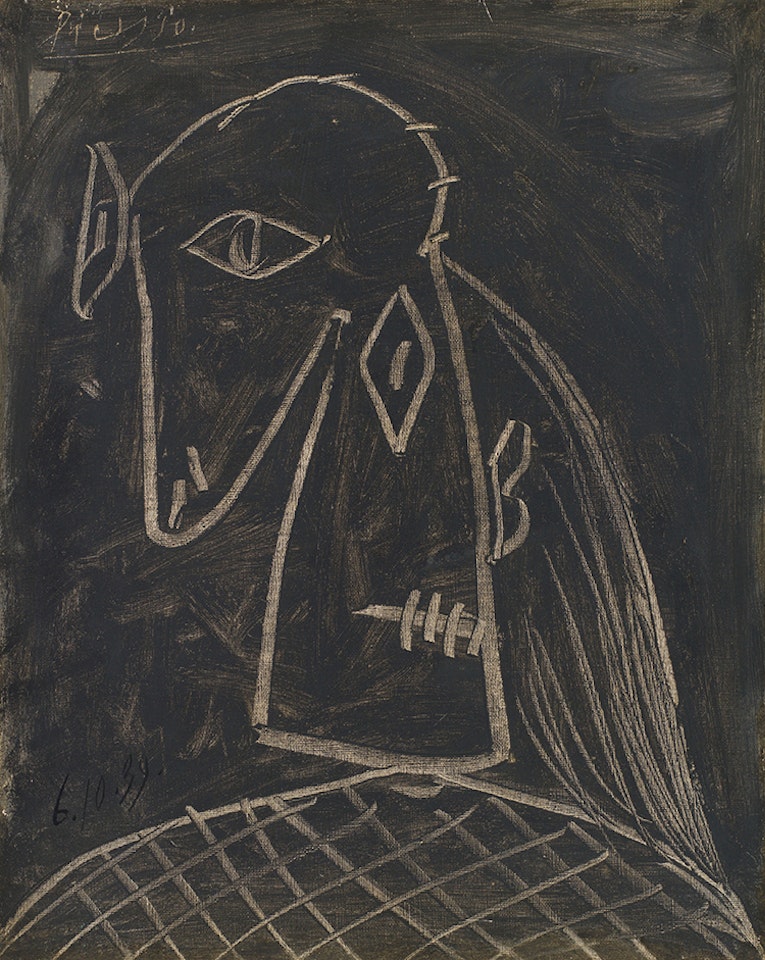 Tête de femme by Pablo Picasso