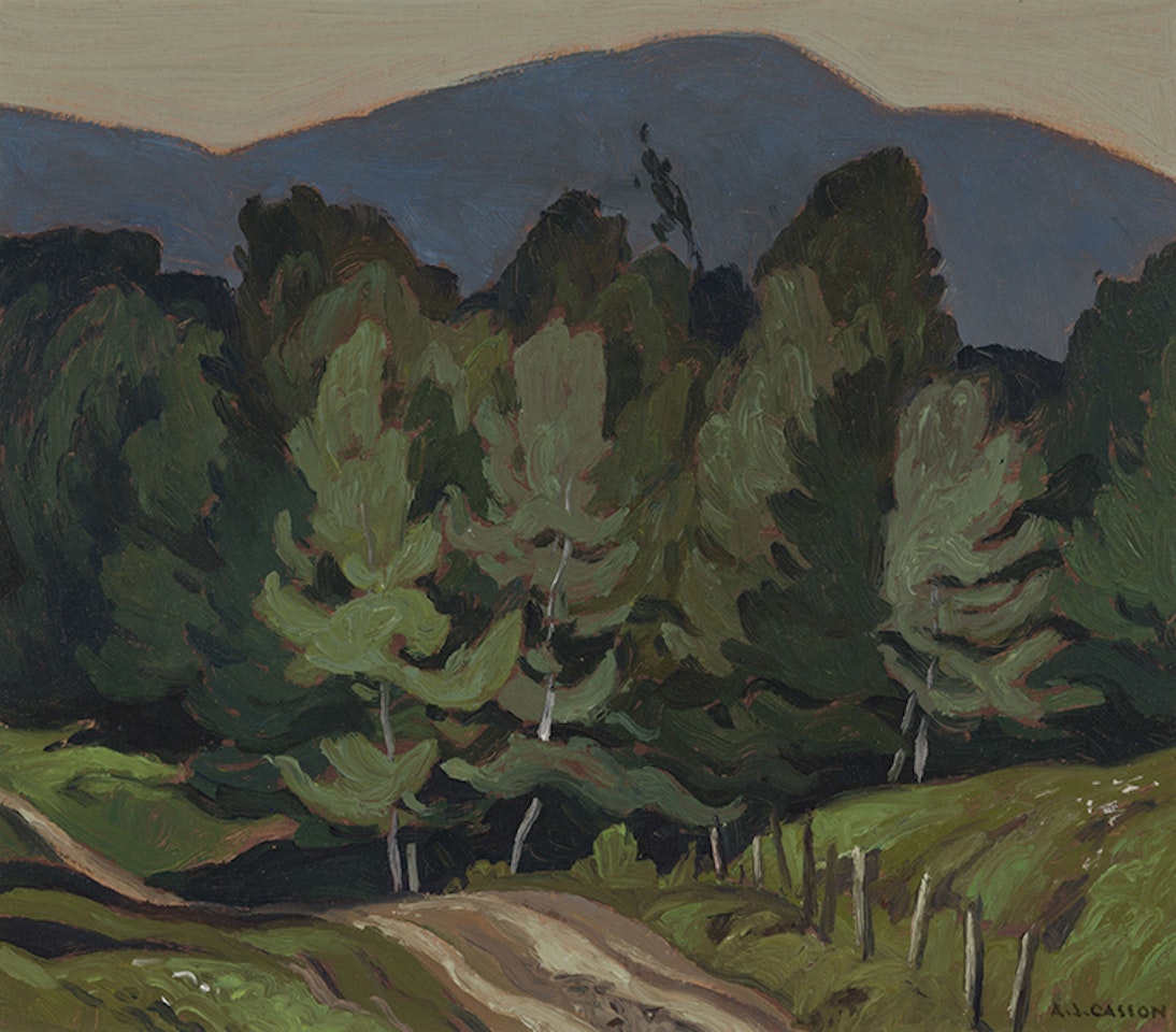 Near Bresnahan Lake by Alfred Joseph Casson