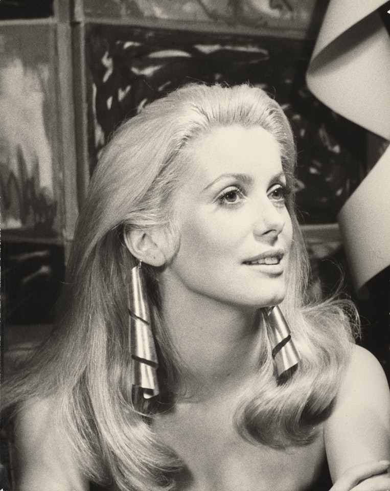 Catherine Deneuve by Man Ray