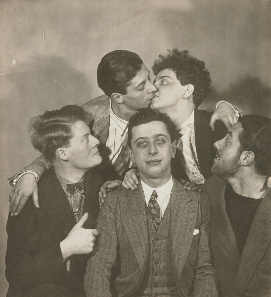 Groupe surréaliste by Man Ray