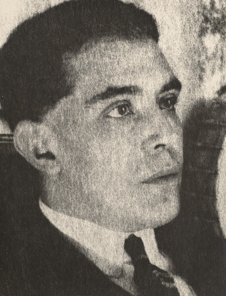 Juan Gris by Man Ray