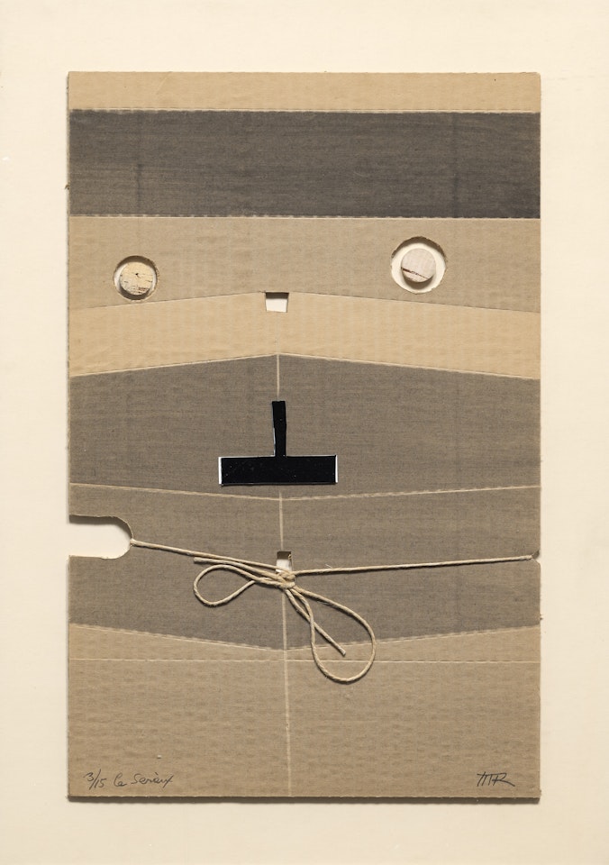 Homme sérieux ou Le Sérieux by Man Ray