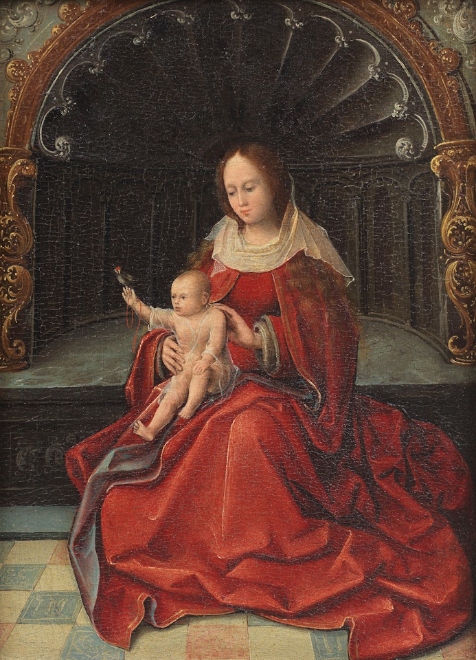 The Madonna and Child by Flemish School