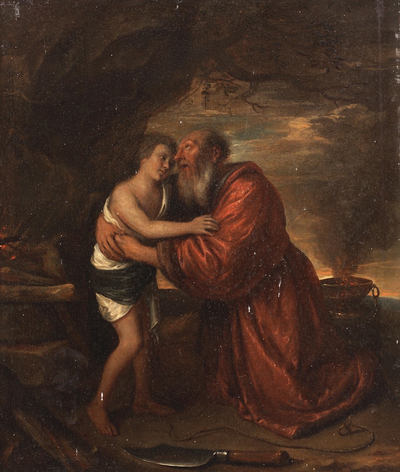 Abraham and Isaac by Dutch School