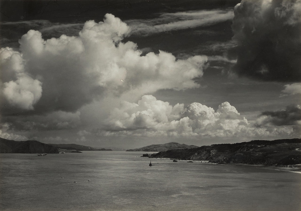 Golden Gate Before The Bridge by Ansel Adams