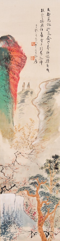 Landscape by Zhang Daqian
