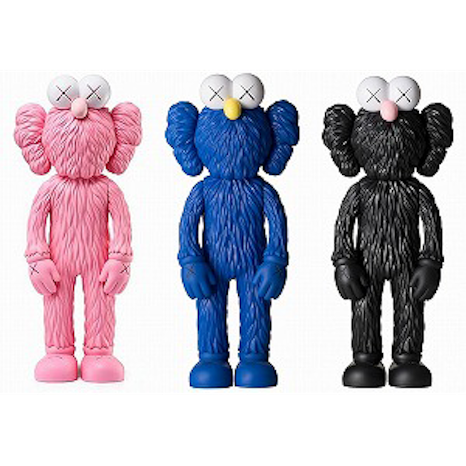 KAWS BFF OPEN EDITION (Pink, Blue, Black) by Kaws