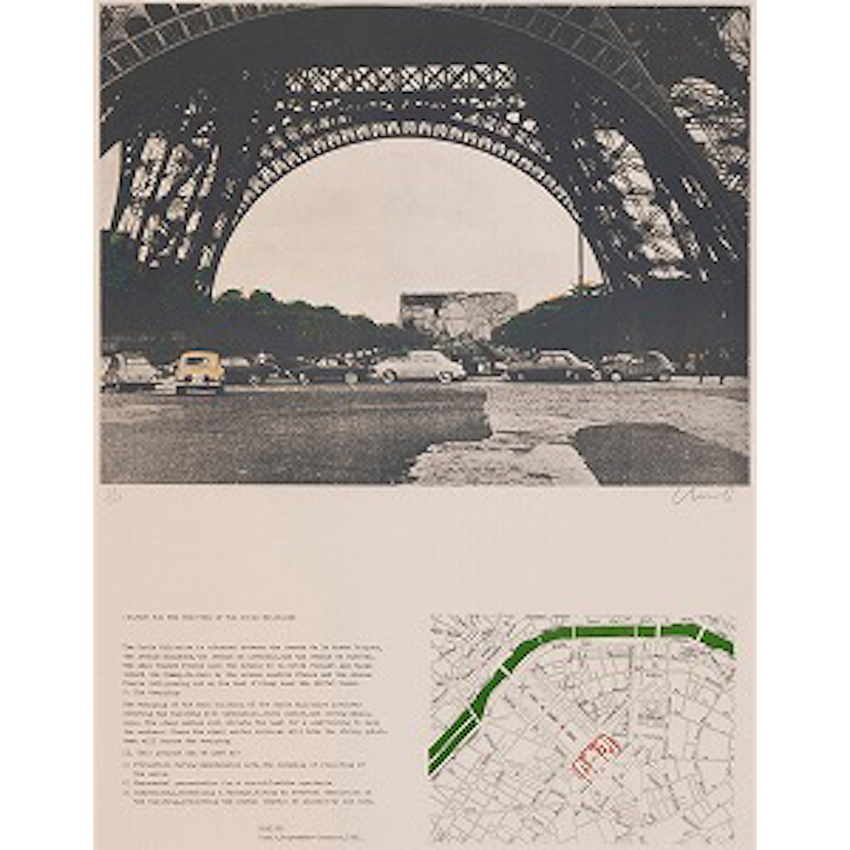 Packed Building, Project for the Ecole Militaire, Paris (Schellmann 31) by Christo