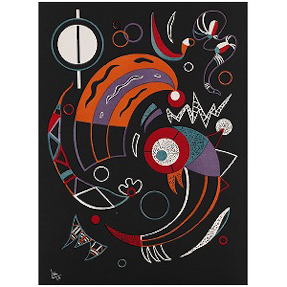 Comètes by Wassily Kandinsky