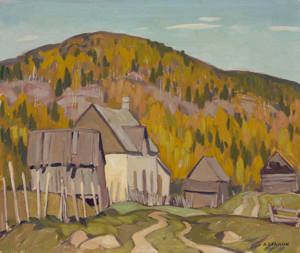 Farm Near Whitney by Alfred Joseph Casson