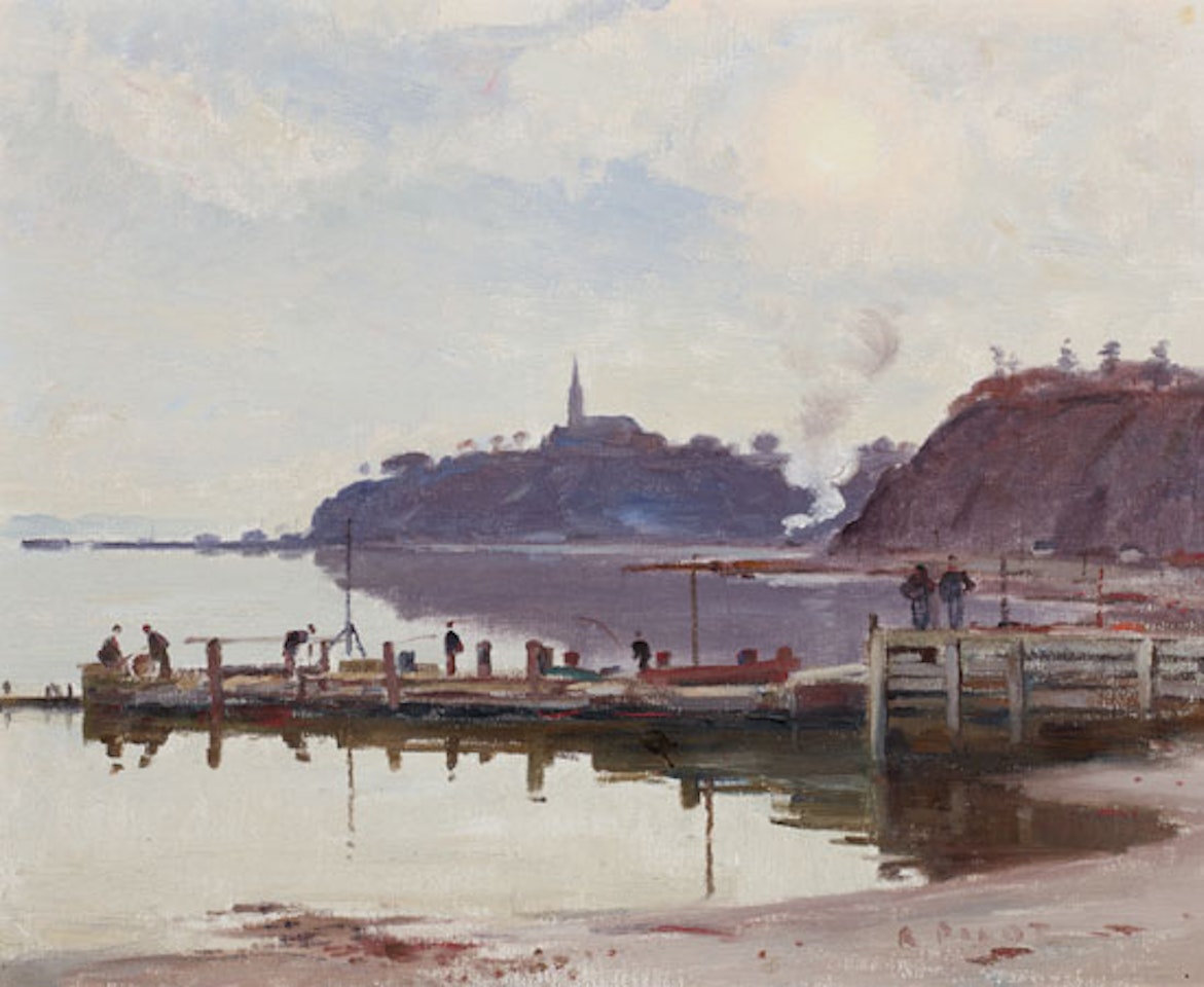 The Wharf, Sillery, Quebec by Robert Pilot