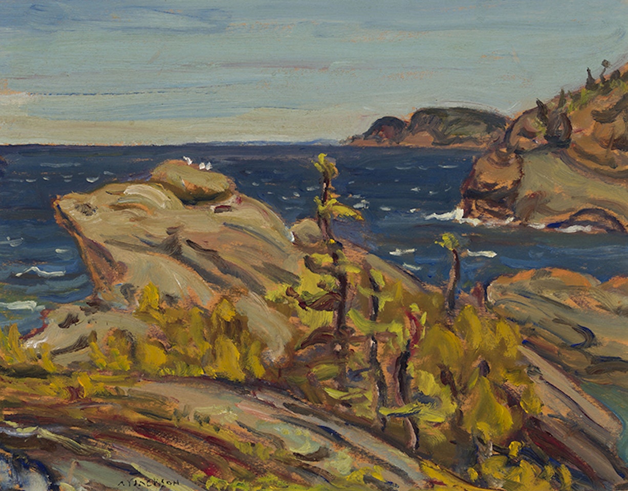 Near Puckasaw River, Nipigon, Lake Superior by Alexander Young Jackson