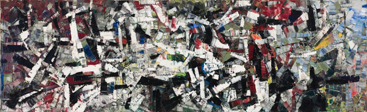 Composition / Sans titre by Jean-Paul Riopelle
