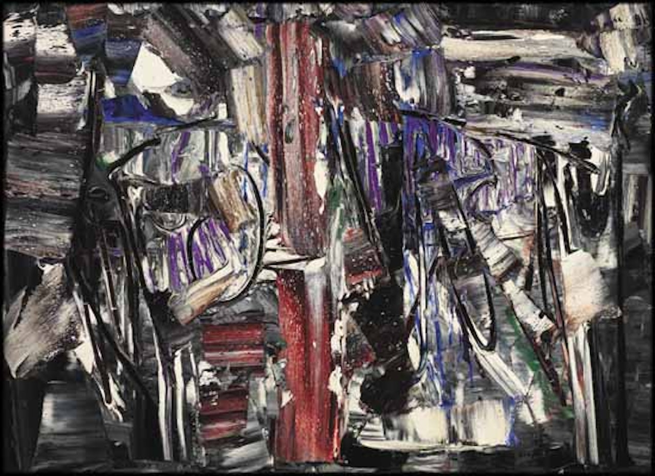 La lanterne magique by Jean-Paul Riopelle