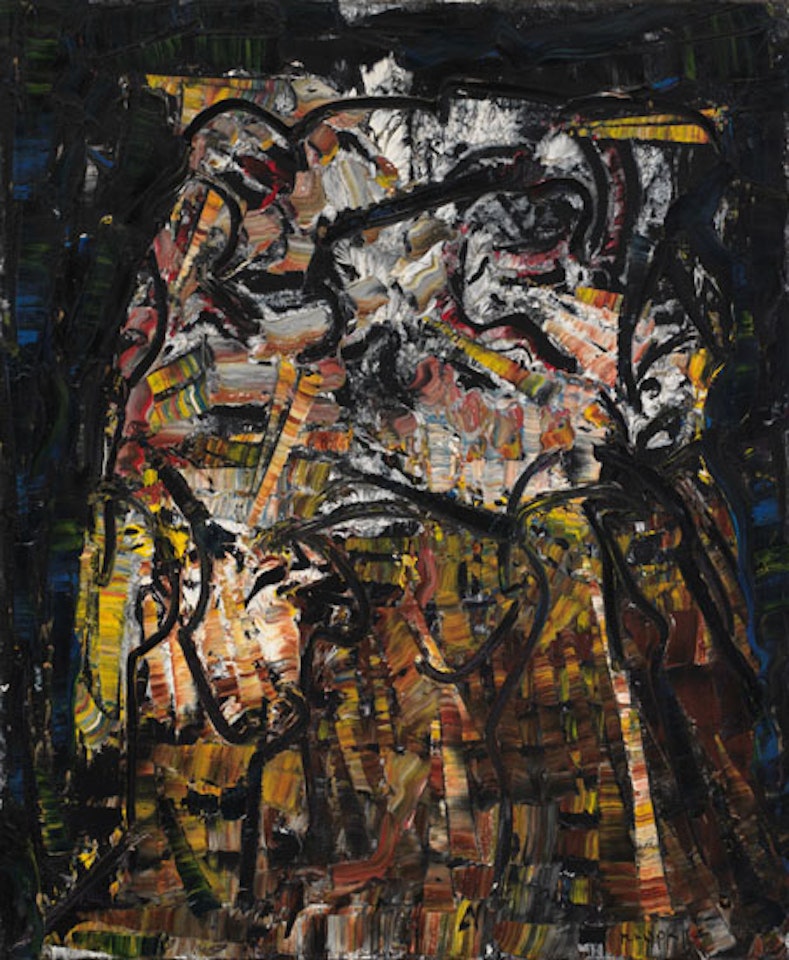 Hibou-Jet Black by Jean-Paul Riopelle