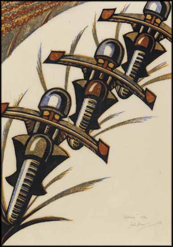 Speedway by Sybil Andrews