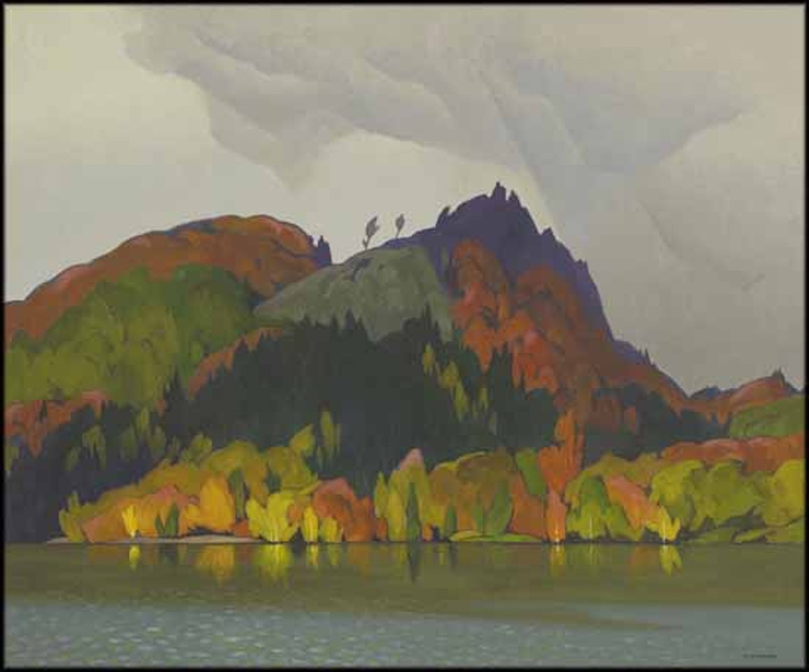 Hills in Autumn by Alfred Joseph Casson