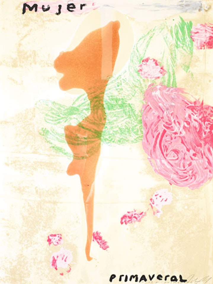 Mujer by Julian Schnabel