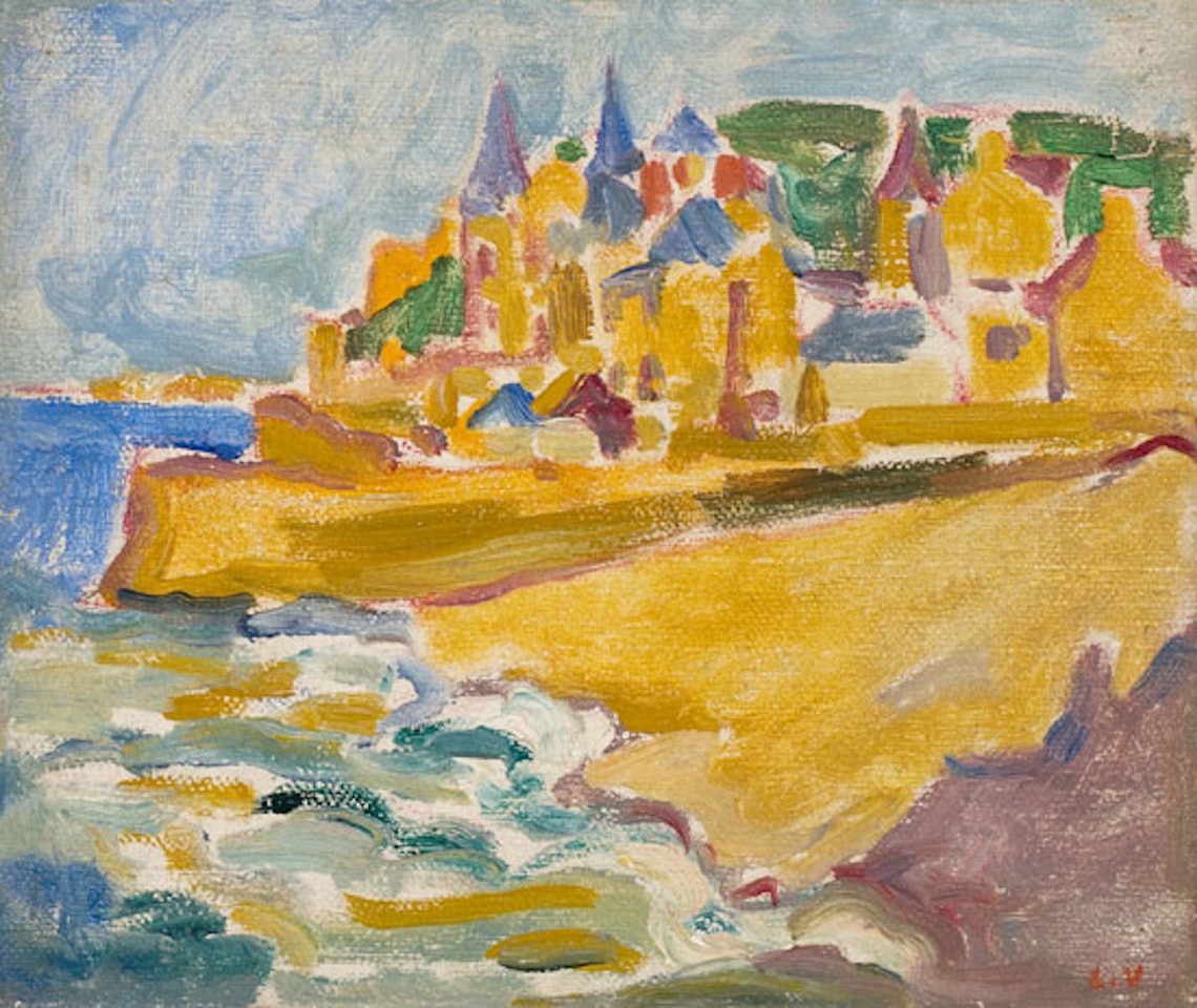 Les falaises by Louis Valtat