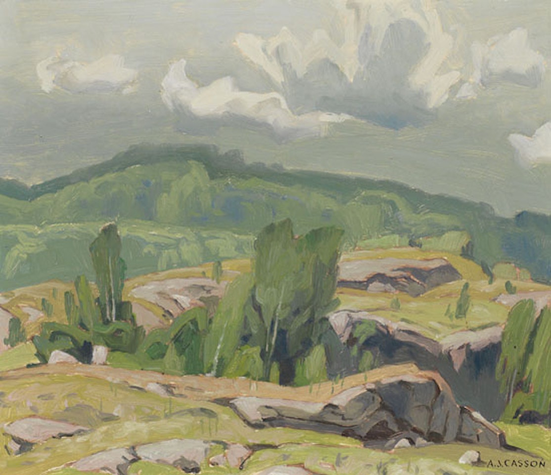 Heat Haze, Near Arden by Alfred Joseph Casson