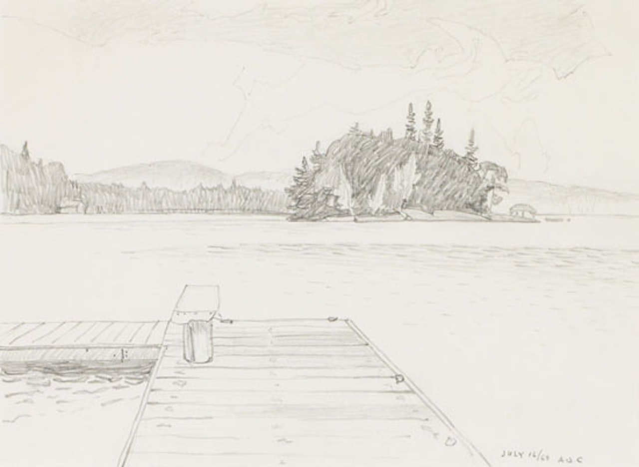 Dock by Alfred Joseph Casson