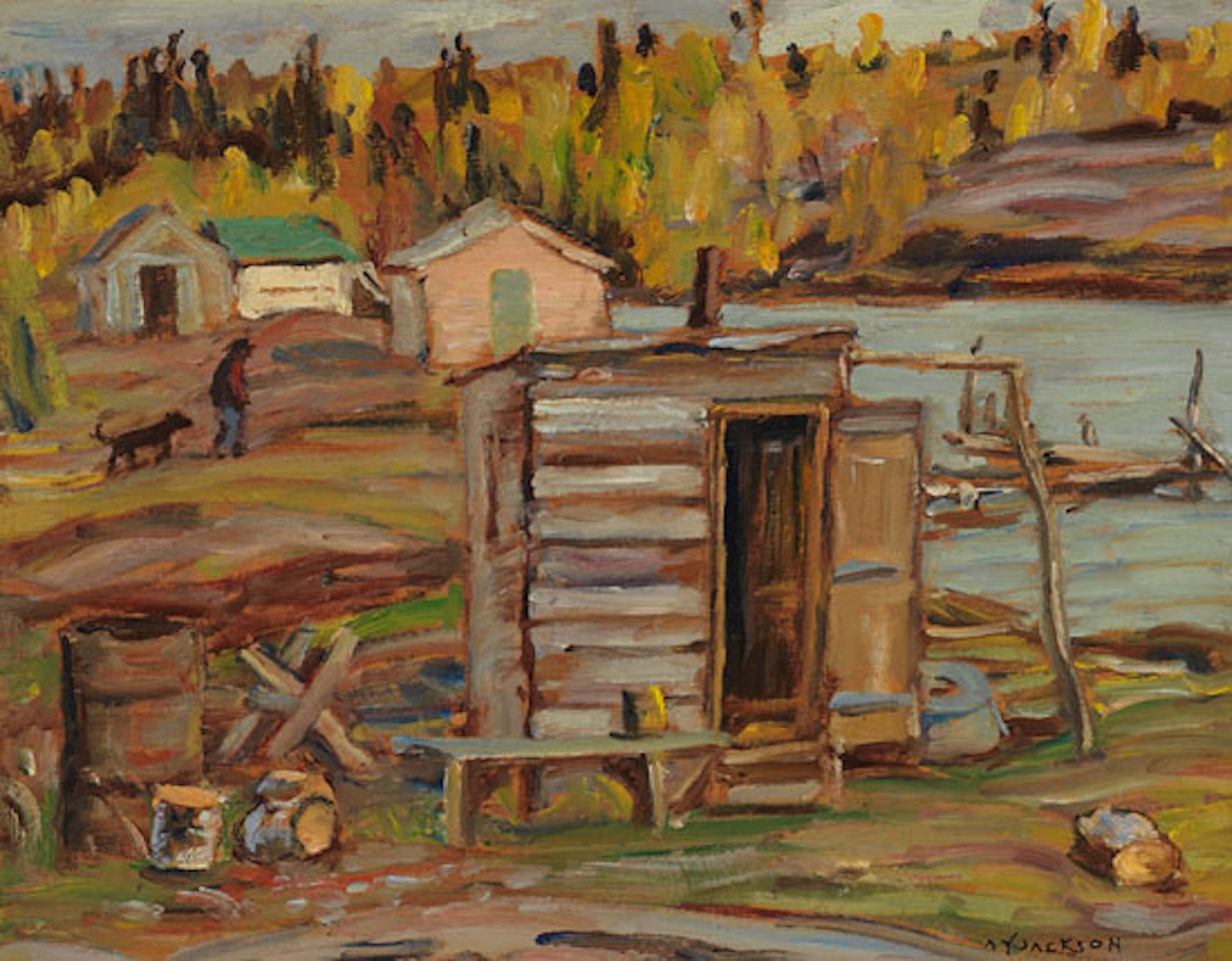 The Shack, Lake Athabaska by Alexander Young Jackson