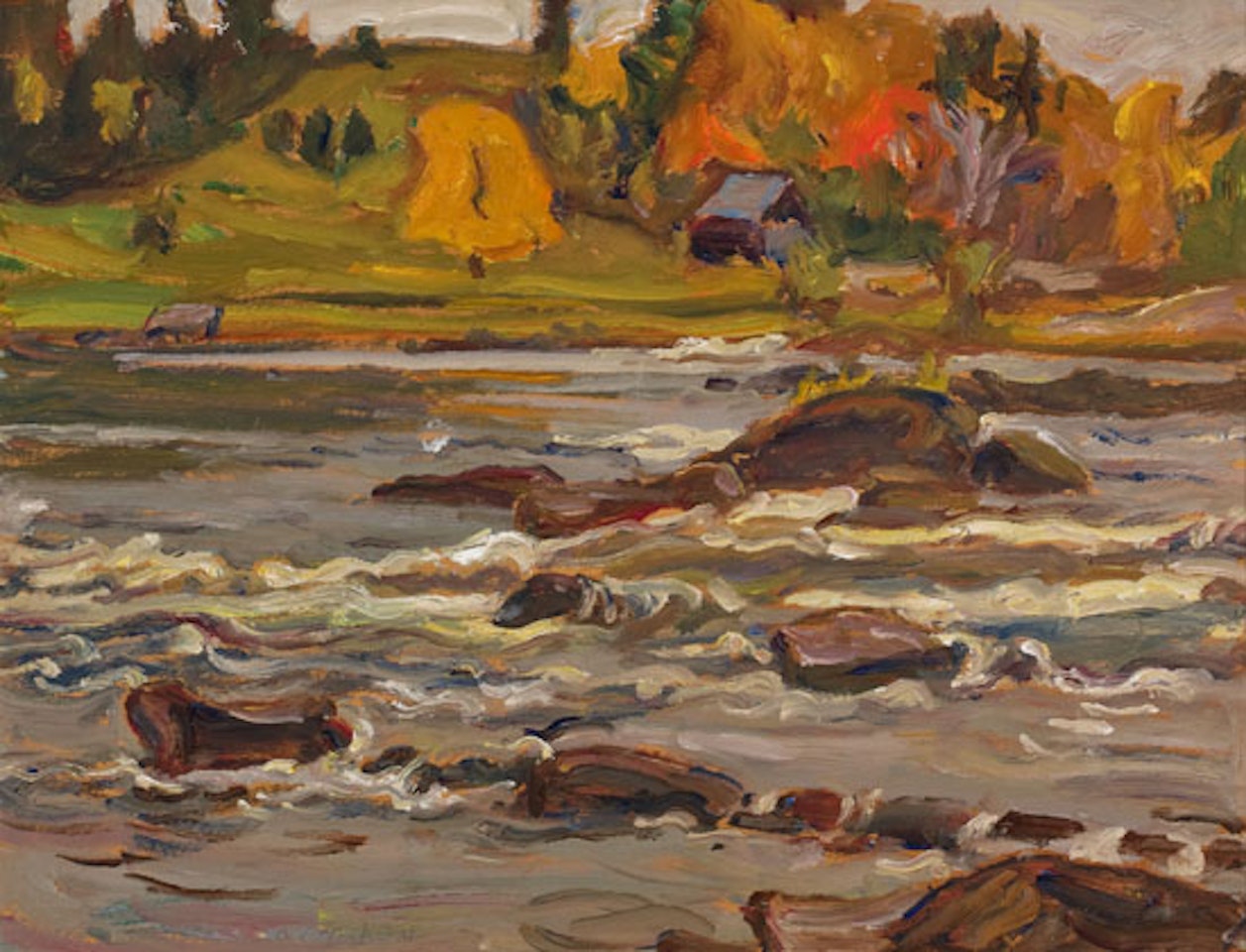 Palmer Rapids by Alexander Young Jackson