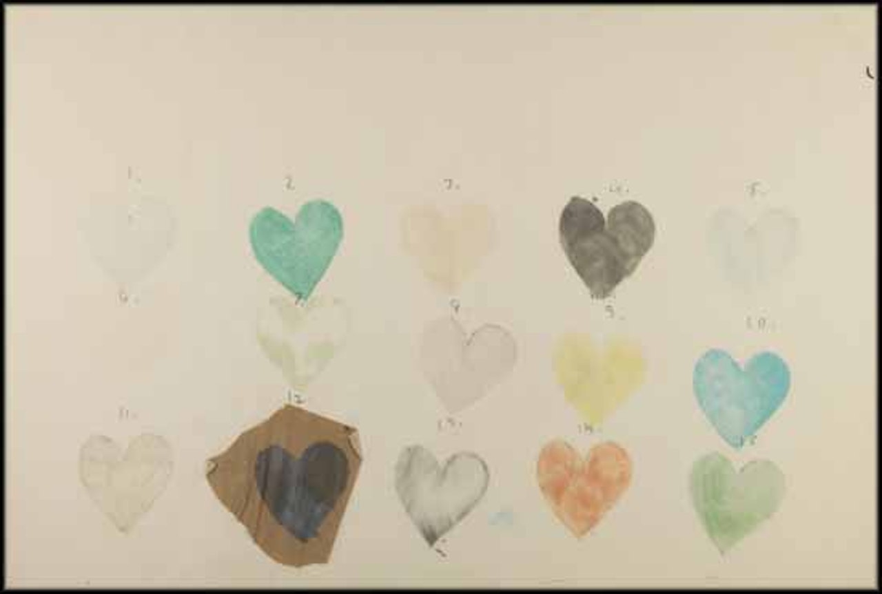 Heart Drawing by Jim Dine