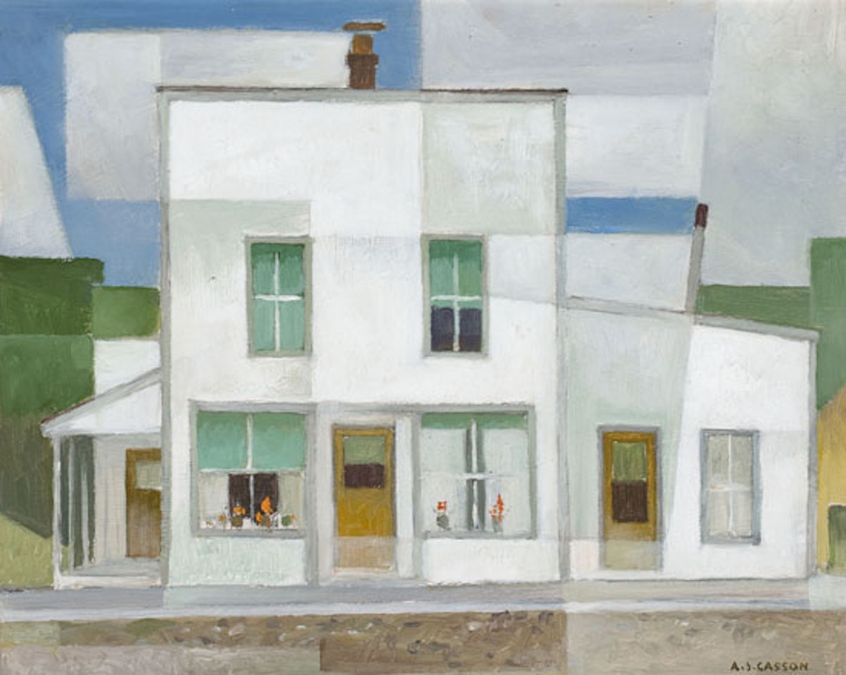 False Front - Bancroft by Alfred Joseph Casson