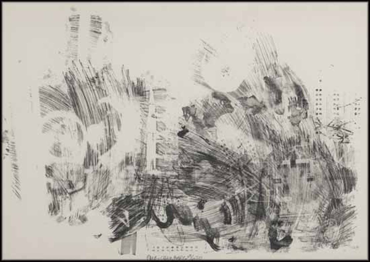 Air Pocket (from the Stoned Moon Series) by Robert Rauschenberg