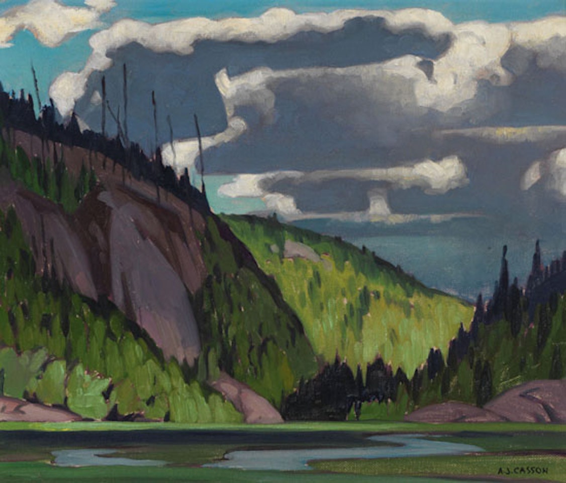 South Branch, Madawaska River by Alfred Joseph Casson