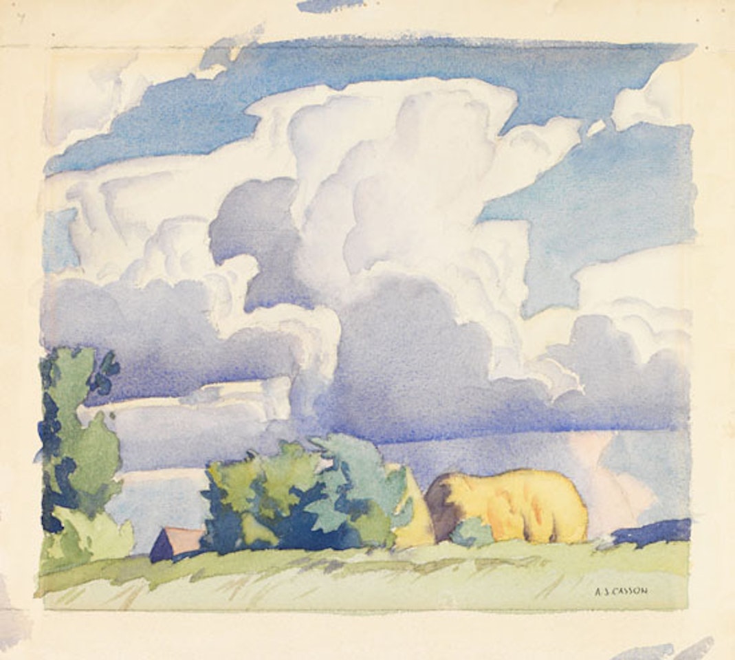 Landscape by Alfred Joseph Casson