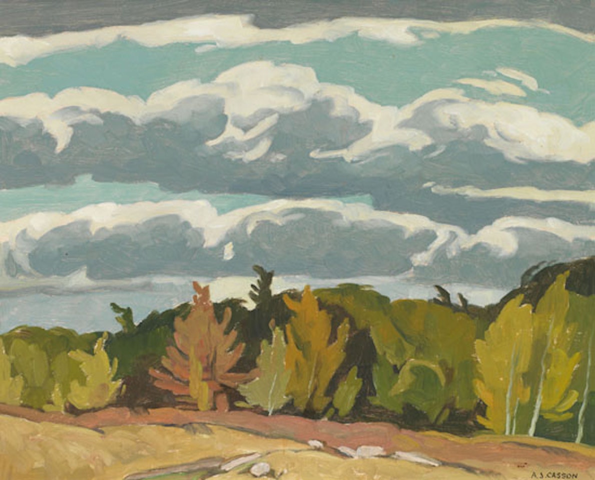 Afternoon Sky, Grenville Que. by Alfred Joseph Casson