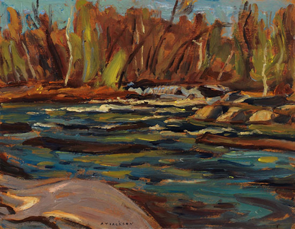 Skootamati [sic] River by Alexander Young Jackson