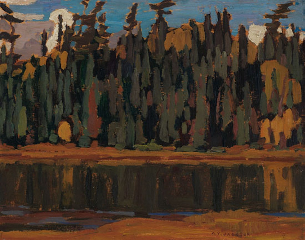 A Beaver Lake, Algoma by Alexander Young Jackson