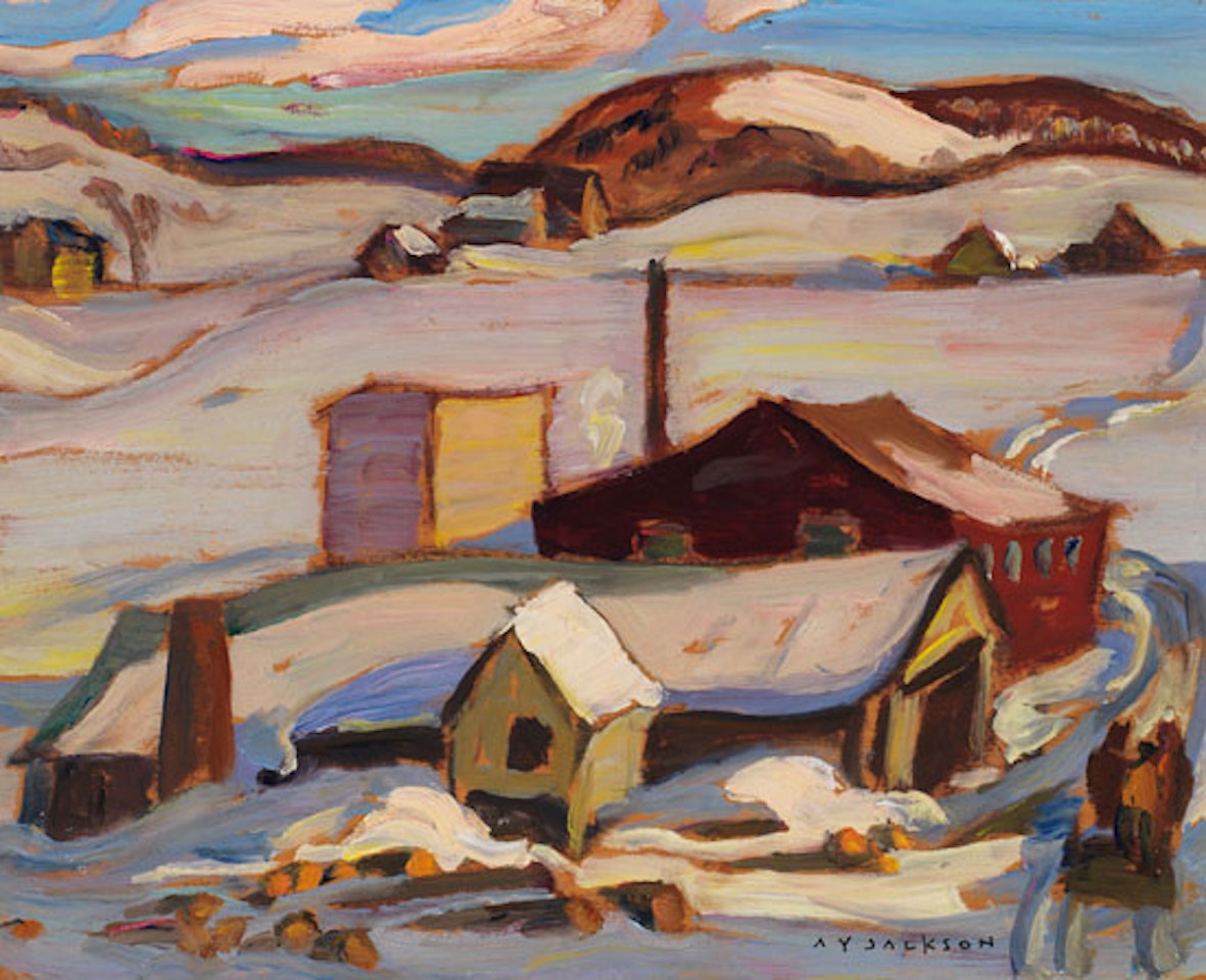 Saw Mill, Gatineau by Alexander Young Jackson