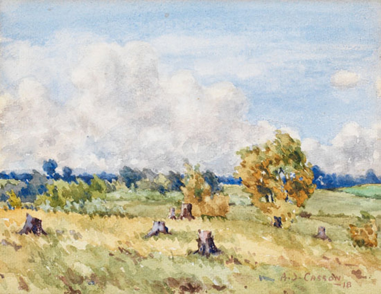 Woodbridge by Alfred Joseph Casson