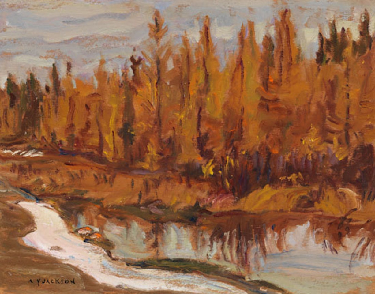 Tamarack at Whitney, Ontario by Alexander Young Jackson
