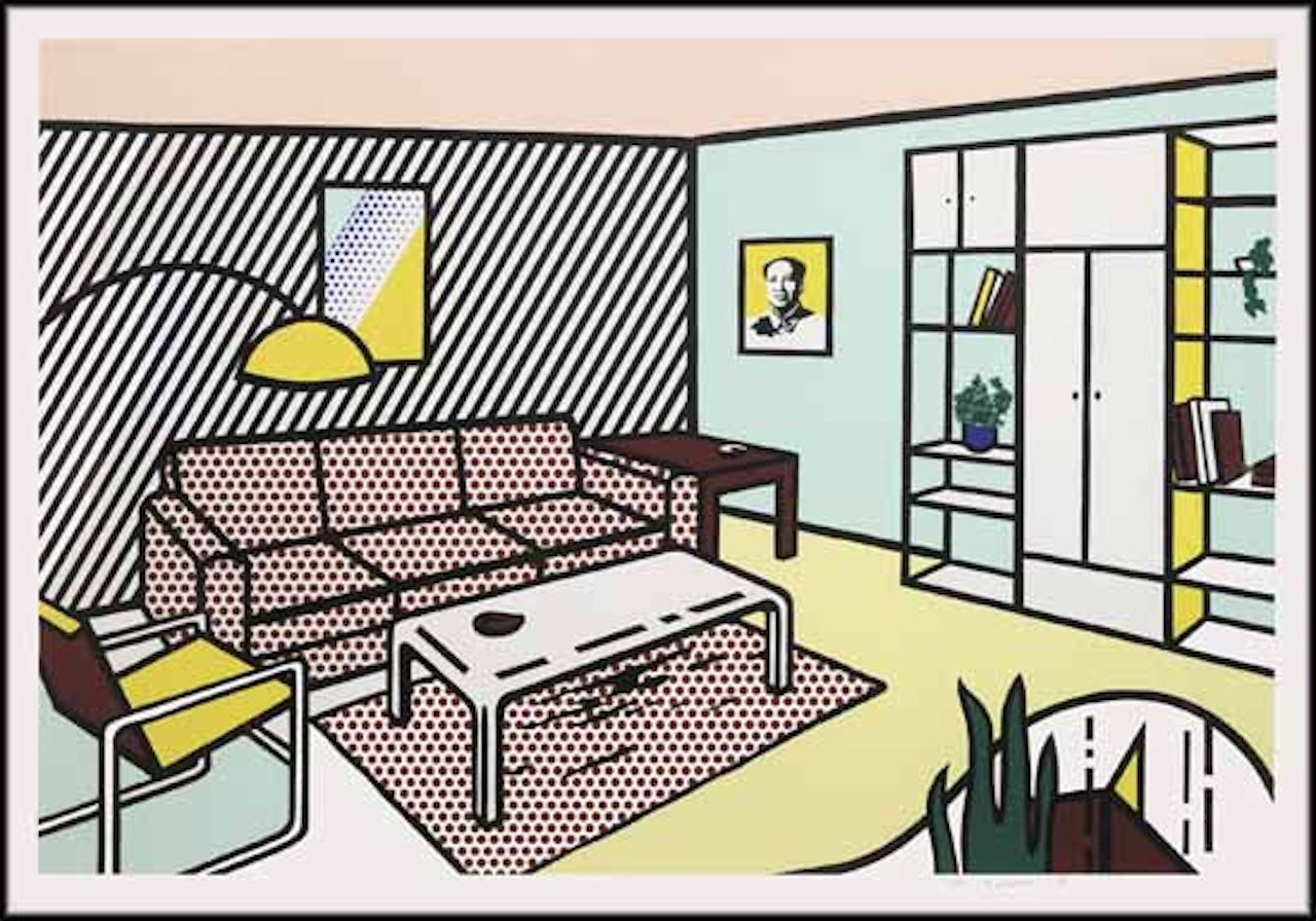 Modern Room by Roy Lichtenstein