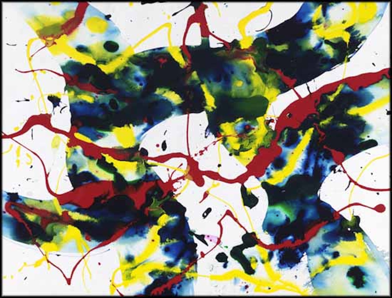 Untitled by Sam Francis