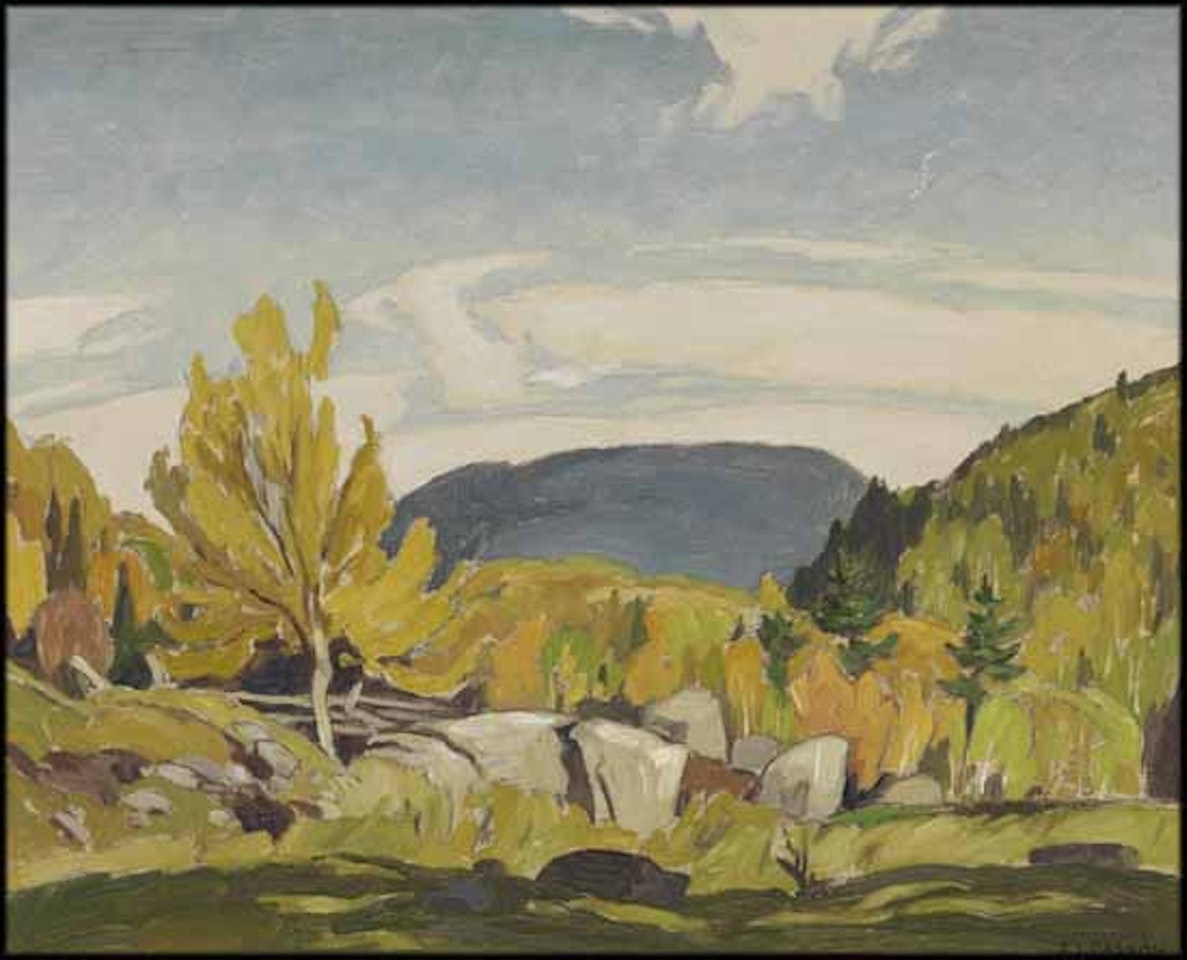 Hills on Rockingham Road by Alfred Joseph Casson