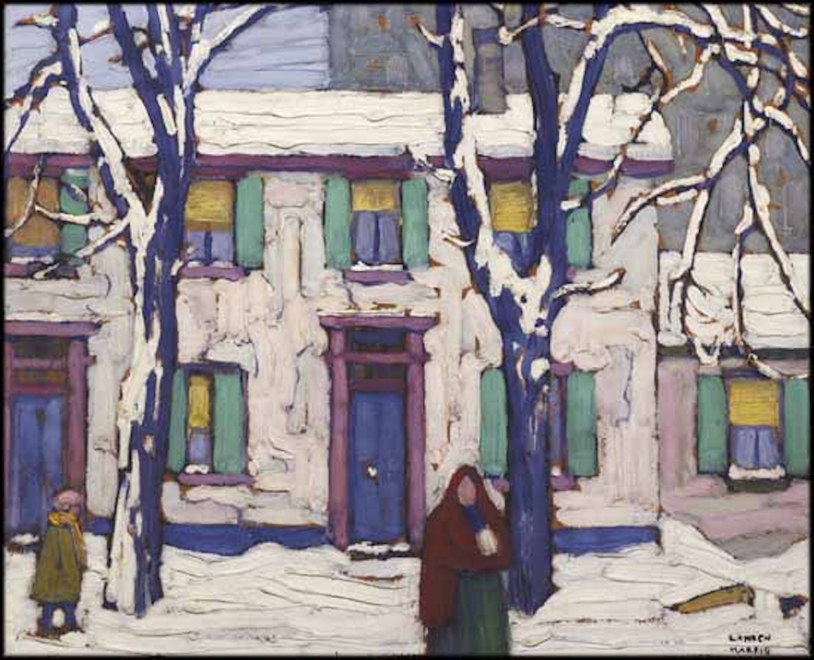 Winter in the Ward by Lawren Stewart Harris