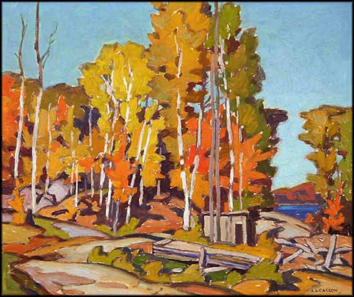 Redstone Lake by Alfred Joseph Casson