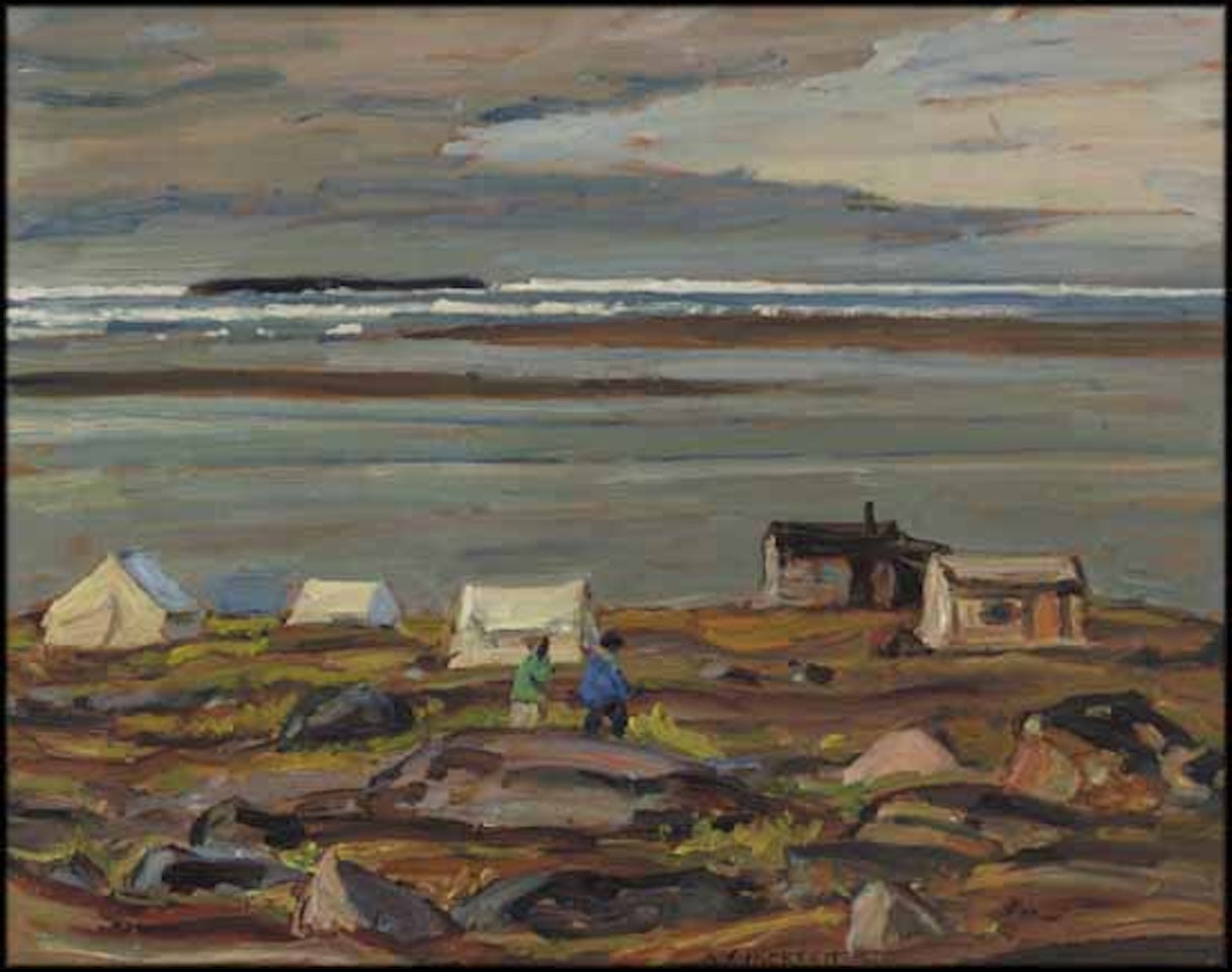 Coppermine - Shoreline in Front of Nursing Station by Alexander Young Jackson