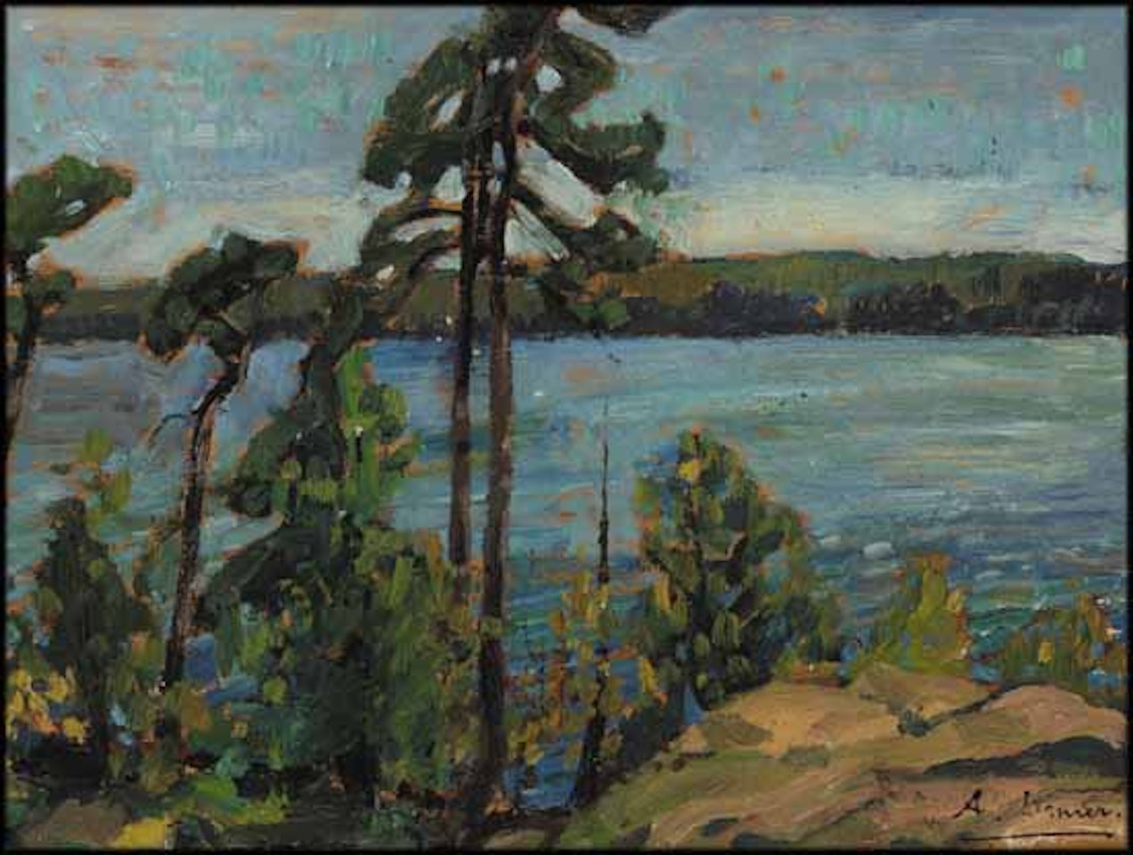The Silent Pines by Arthur Lismer