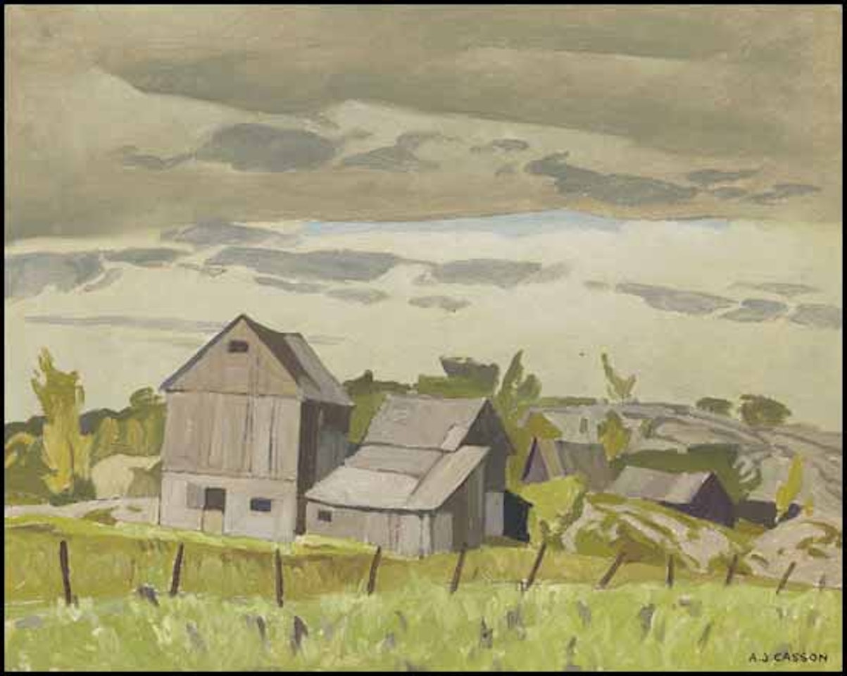 Farm at Britt by Alfred Joseph Casson